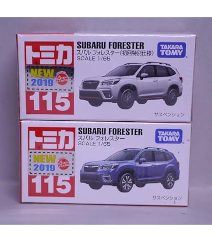 Takara Tomy - 10台セット　トミカ　フォレスター　初回特別仕様 Amazon | トミカ No.112 スバル フォレスター 箱 *初回特別